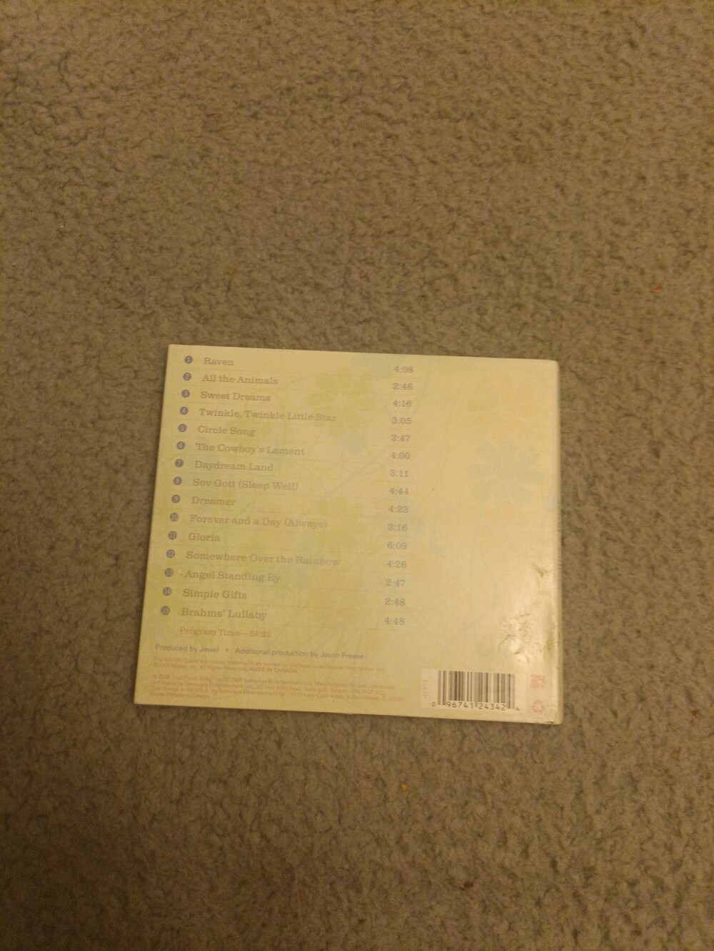 Lullaby (CD) - Picture 8 of 8